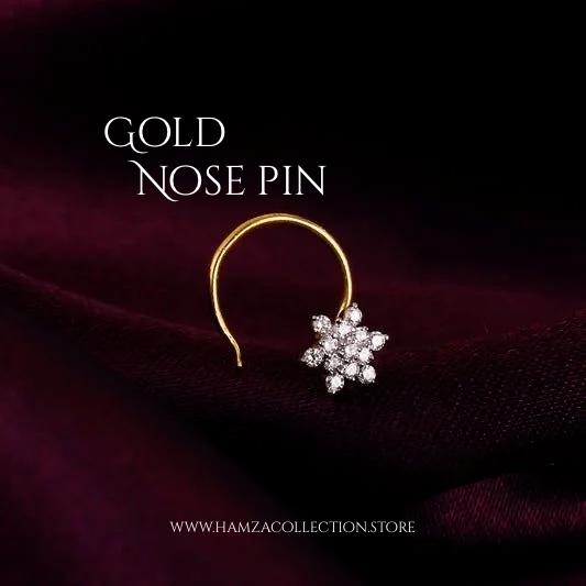 Gold Nose Pin