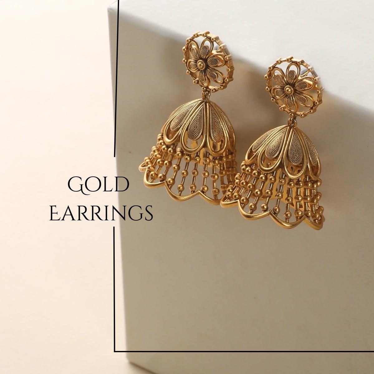 Gold Earrings
