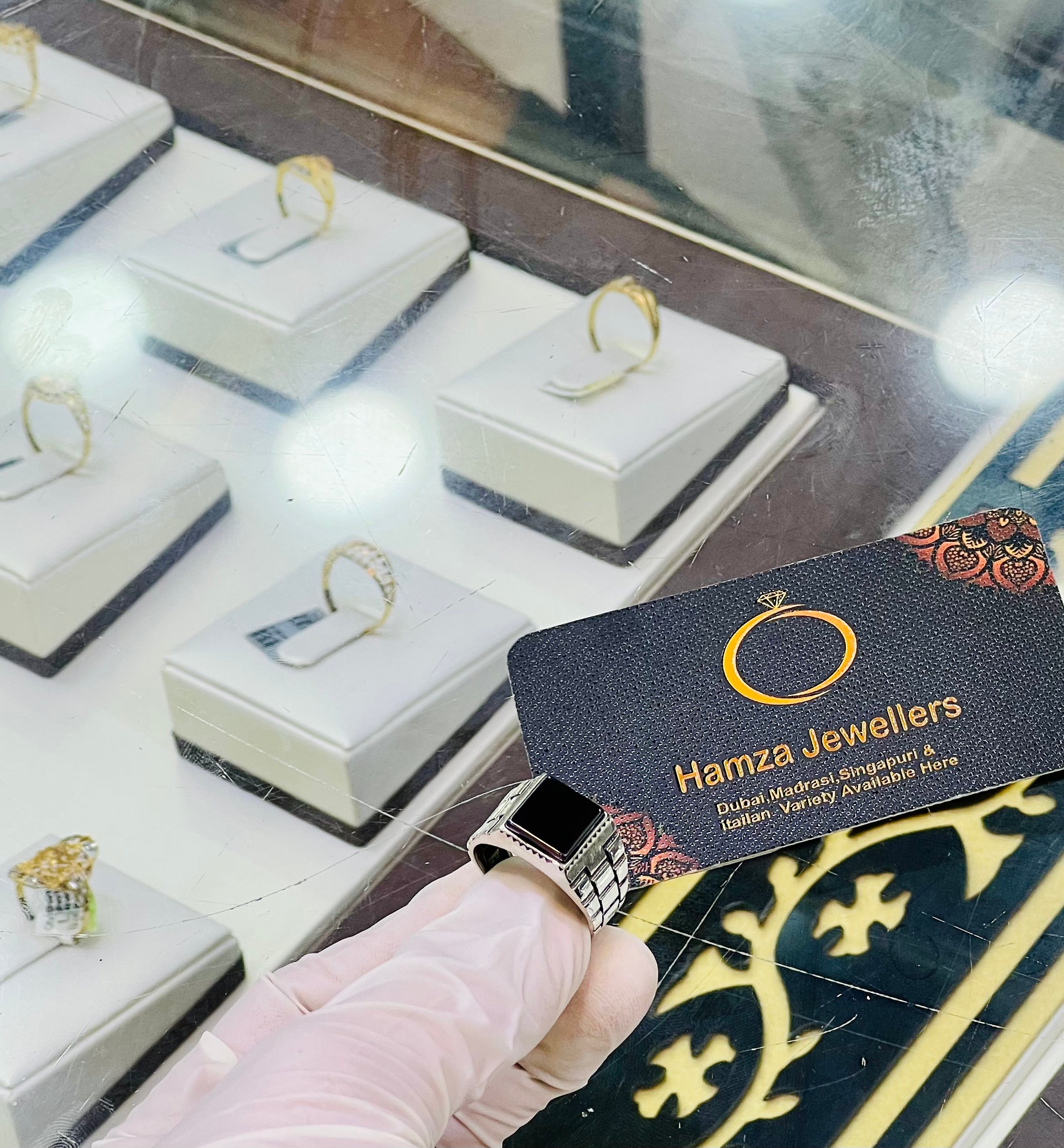 • Classic Men’s Silver Ring | 925 Man's Stone Rings