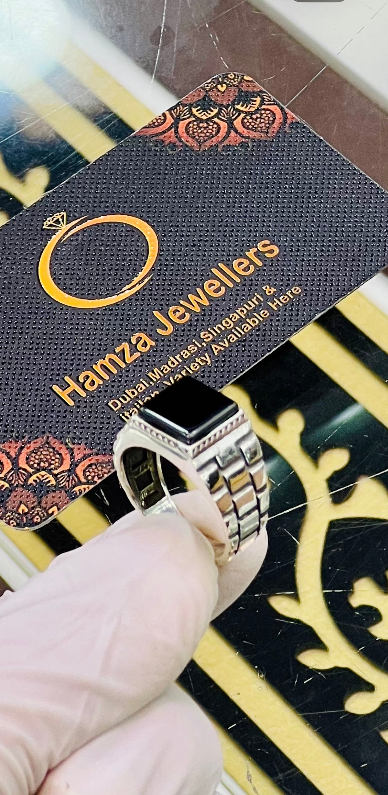 • Classic Men’s Silver Ring | 925 Man's Stone Rings