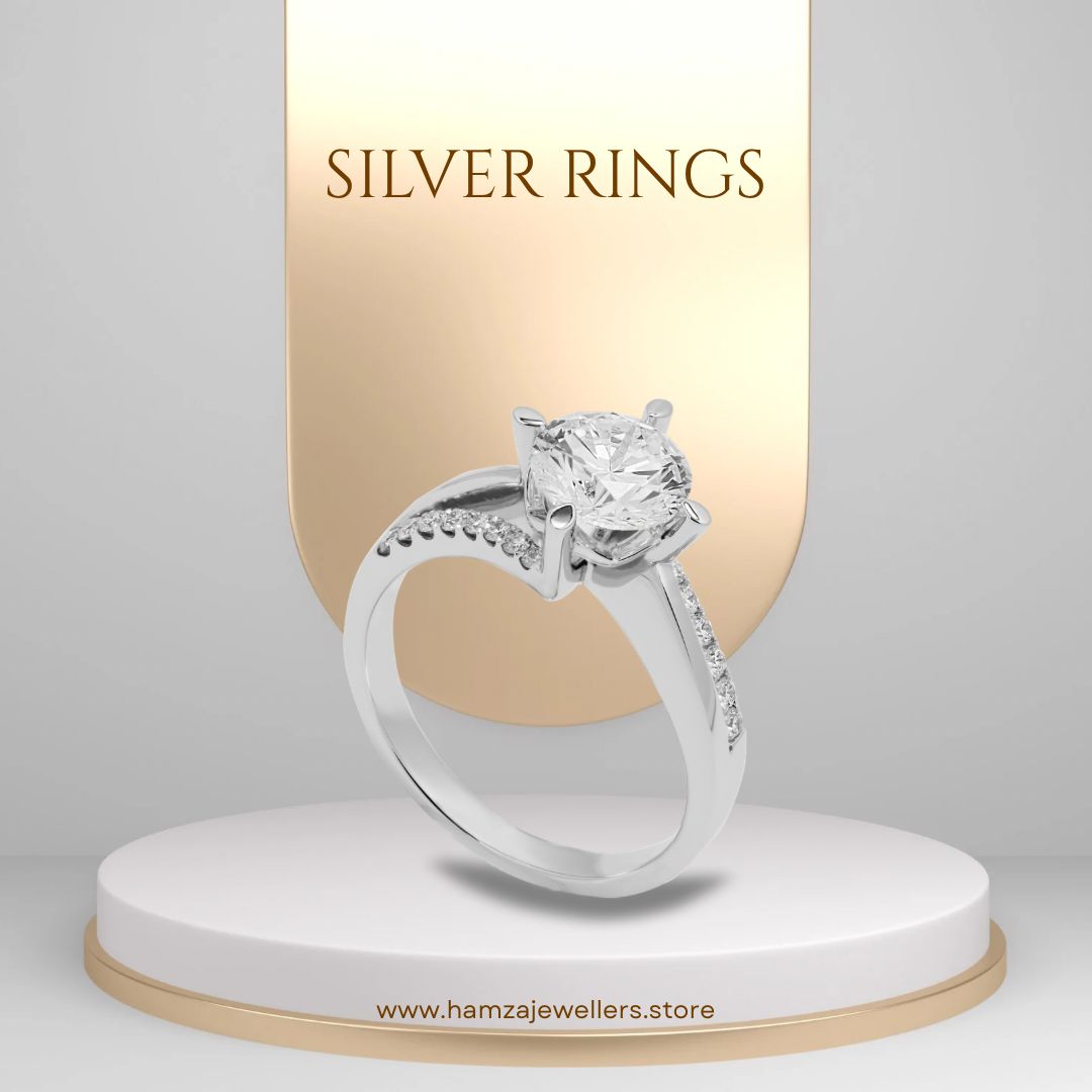 Eternal Spark Diamond- 925 Cut Silver Ring